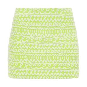 Montce Lime Icing Cover Up Mini Skirt Size M (NEW)